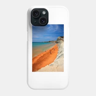 Xi, the "Red" beach - Kefalonia island Phone Case