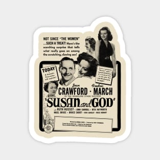 Susan And God - Joan Crawford - 1940 Magnet