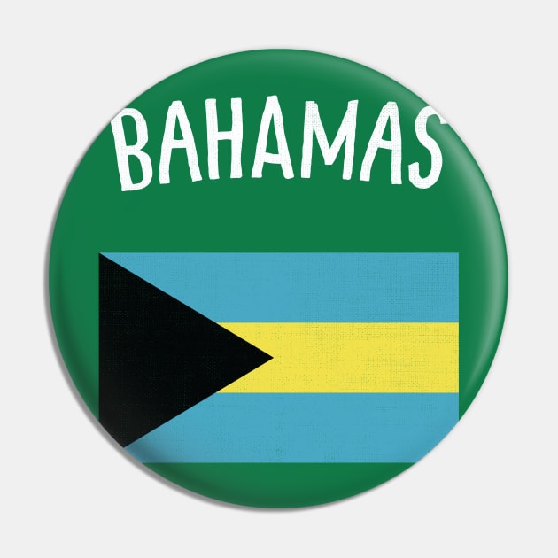 Bahamas Flag Pin by phenomad