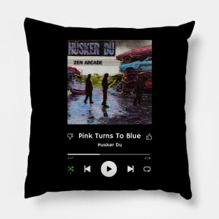 Stereo Music Player - Pink Turns To Blue Pillow