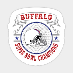Buffalo Super Bowl Champions Magnet