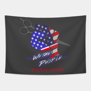 We The People Barber Brand Tapestry