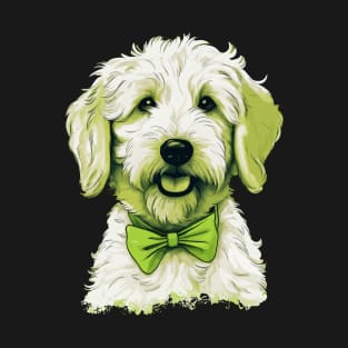 Golden Doodle With Bow Tie T-Shirt