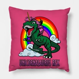 Unicornasaurus Rex Pillow