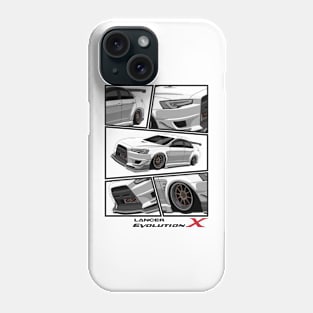 Mitsubishi Lancer EVO X Ehite, Evolution X, JDM Phone Case