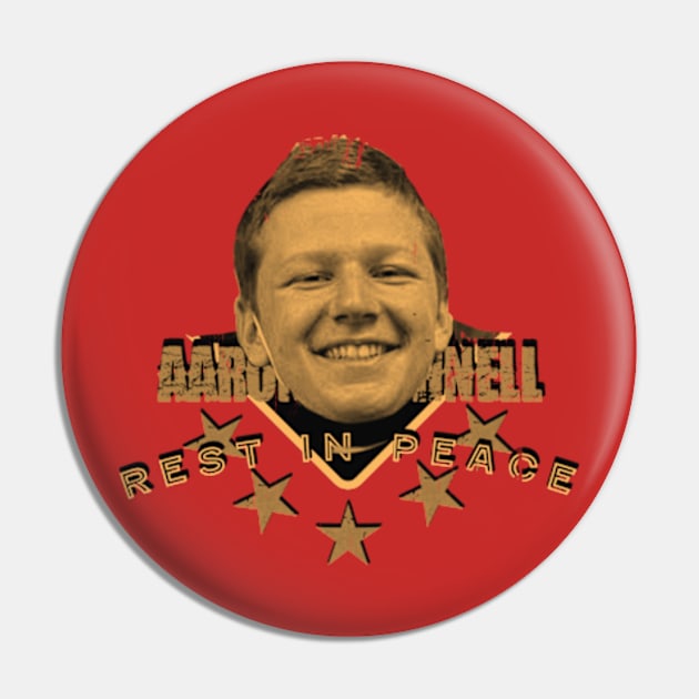 aaron bushnell - peace Pin by Kokogemedia Apparelshop