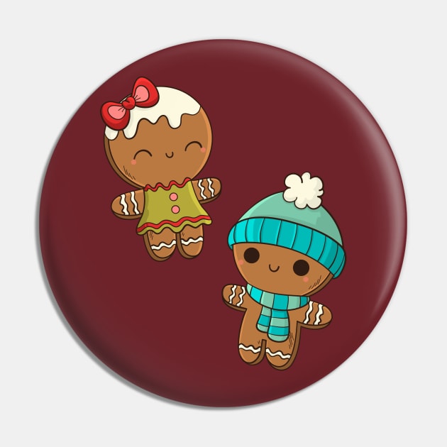 Gingerbread Buddy Cookie Pin by islander