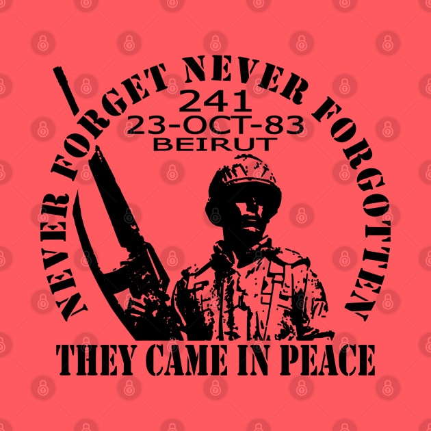 Beirut Memorial by Lifeline/BoneheadZ Apparel