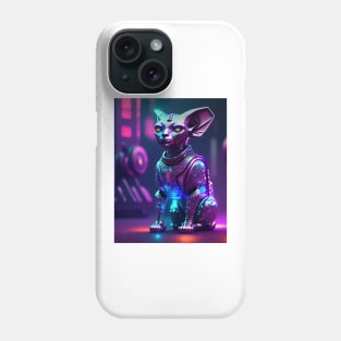 Unlock the Future with a Robotic Sphynx Phone Case