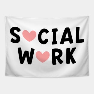 Social Worker Gift Tapestry