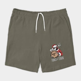 Tidings of Terror Naughty List Design Shorts