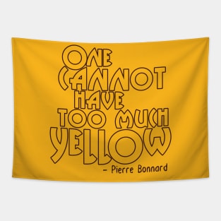 Too Much Yellow // Pierre Bonnard Tapestry