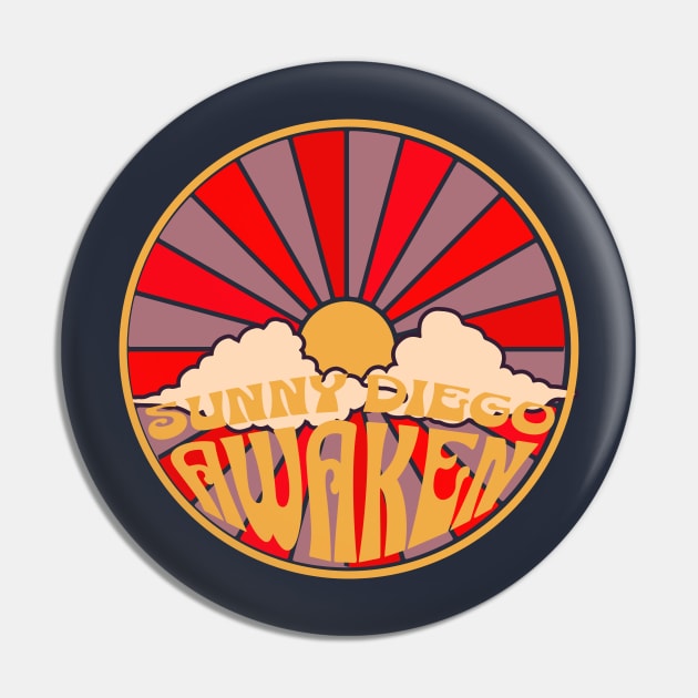 Sunny Diego-Awaken Pin by Intricate House of Design