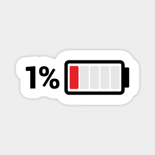 1% Battery Magnet