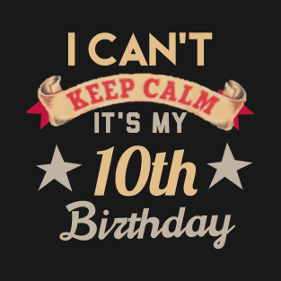 10th birthday gift T-Shirt