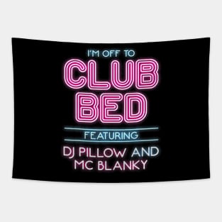 Club Bed Tapestry