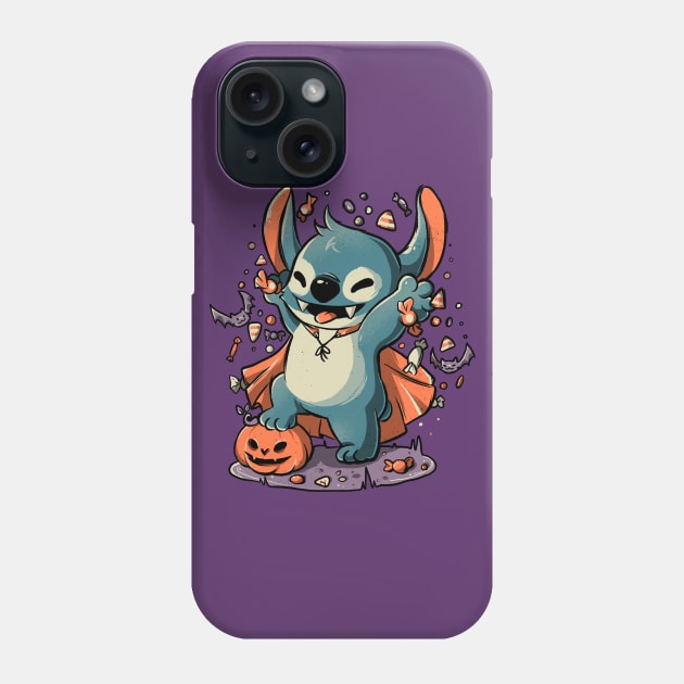 Spooky Candy Experiment  - Halloween Cute Cartoon Gift Phone Case by eduely