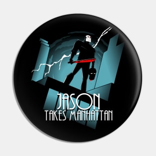 The Animated Slasher Pin