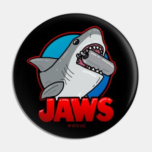 jaws, cute, kawaii, chibi Pin