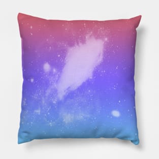 Watercolor Galaxy Pillow