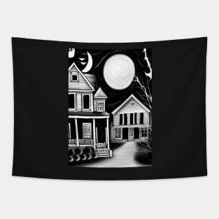 HALLOWEEN HOUSE Tapestry