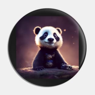 Cute baby panda Pin