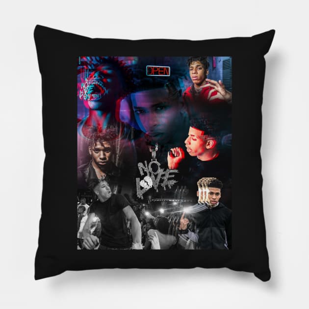 NLE Choppa Pillow by jhalfacrelange