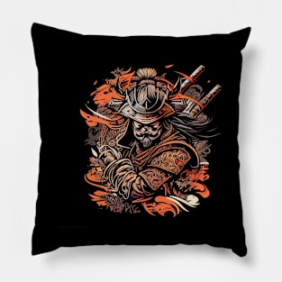 Samurai Warrior 2 Pillow