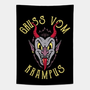 Gruss Vom Krampus Tapestry