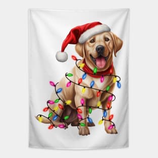 Christmas Labrador Retriever Tapestry