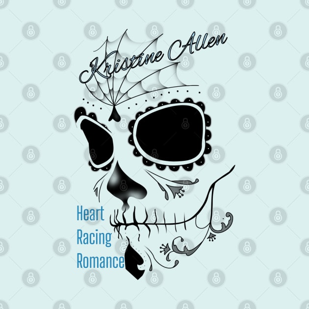 Kristine Allen Logo with blue by Author Kristine Allen Merchandise