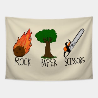 Rock, Paper, Scissors! Tapestry