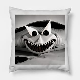 The Happy Sandworm Show Claymation Still Pillow