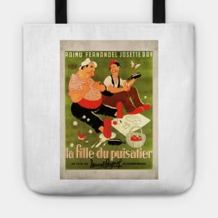 The Well Digger's Daughter- FILM POSTER - Retro - Vintage Tote