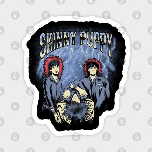 Skinny Puppy -  Original Fan  Design Magnet by margueritesauvages