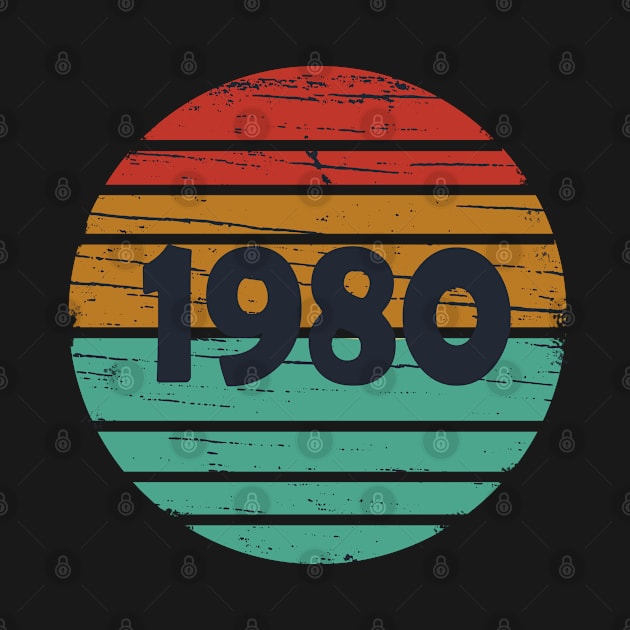 vintage 1980 Birthday by omitay