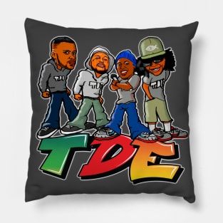 TDE Graffiti Style Pillow