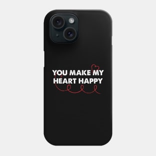 You Make My Heart Happy Kids Valentine Phone Case