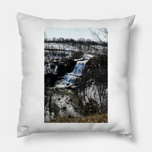 Albion Falls First Day of Spring Pillow