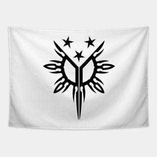 Tribal Philippines Filipino Sun and Stars Flag by AiReal Apparel Tapestry