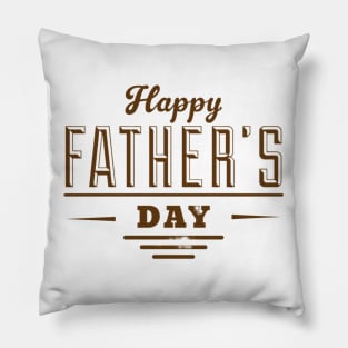 Happy Father's Day Pillow