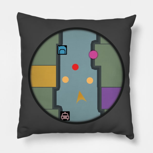 The Minimap Pillow by YakuzaFan