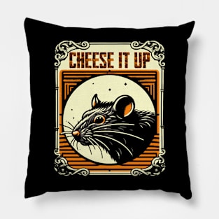 RAT- Cheese it up Pillow