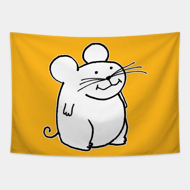 Just a Cute Little Mouse Tapestry by witterworks