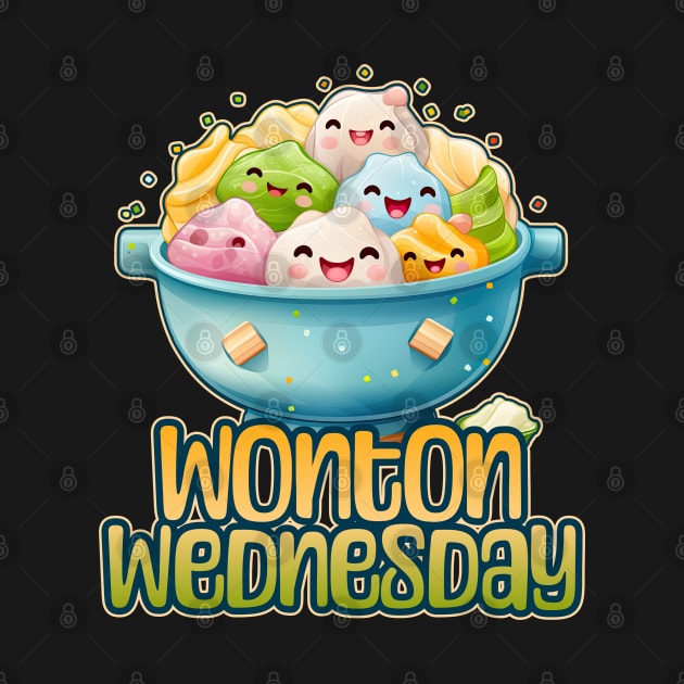 Wonton Wednesday Foodie Design by DanielLiamGill