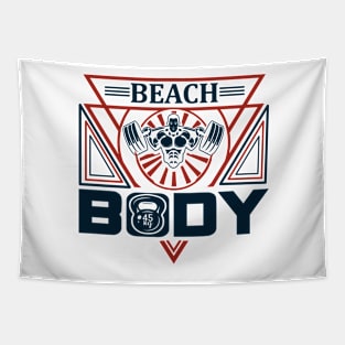 Beach body. Tapestry