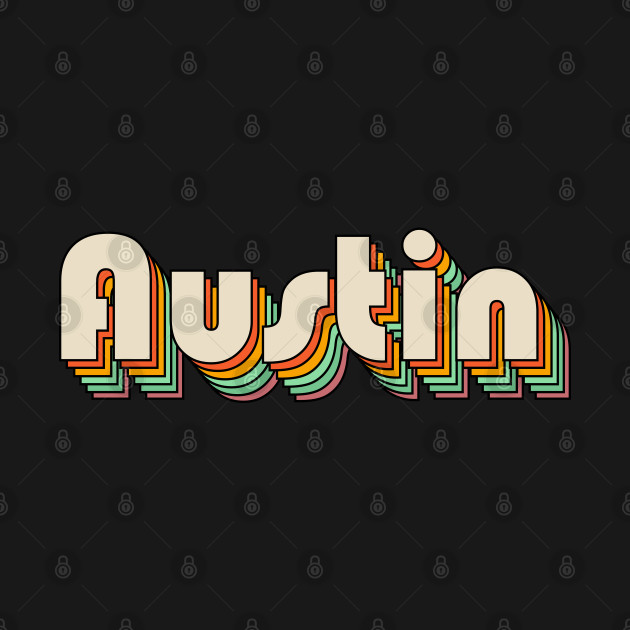 Disover Retro Austin - Austin - T-Shirt