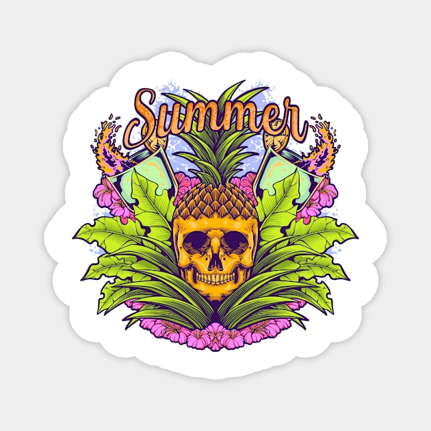 Summer Magnet by phsycartwork