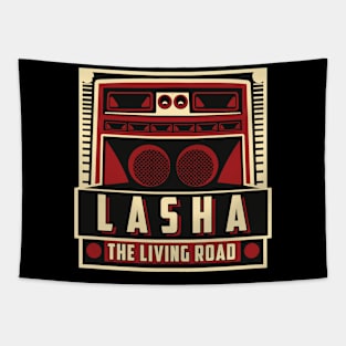 the living road lasha Tapestry