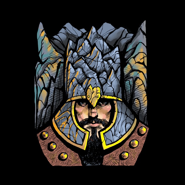 Dwarven mountains by Cohort shirts